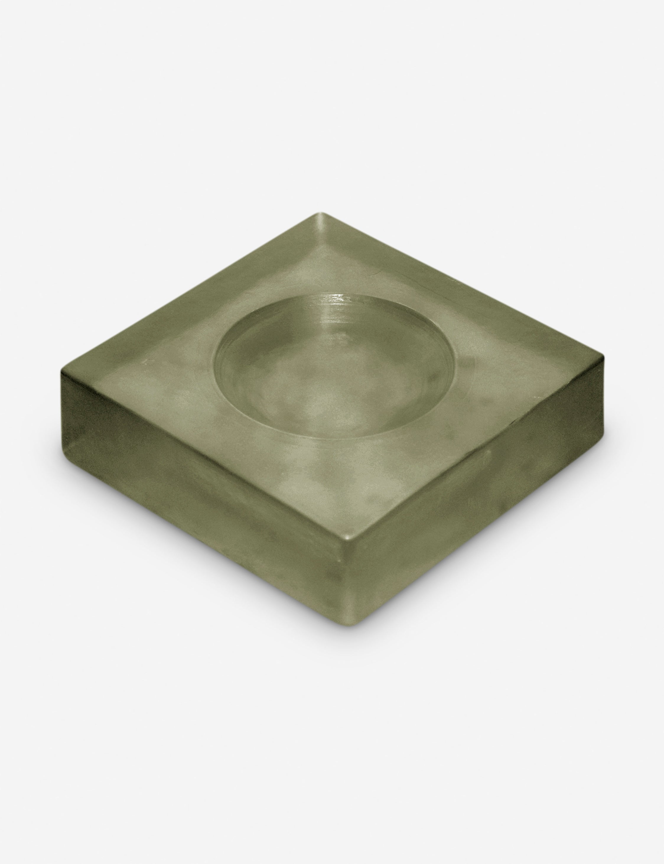 Modern Vintage Glass Catchall - Amber - Image 2