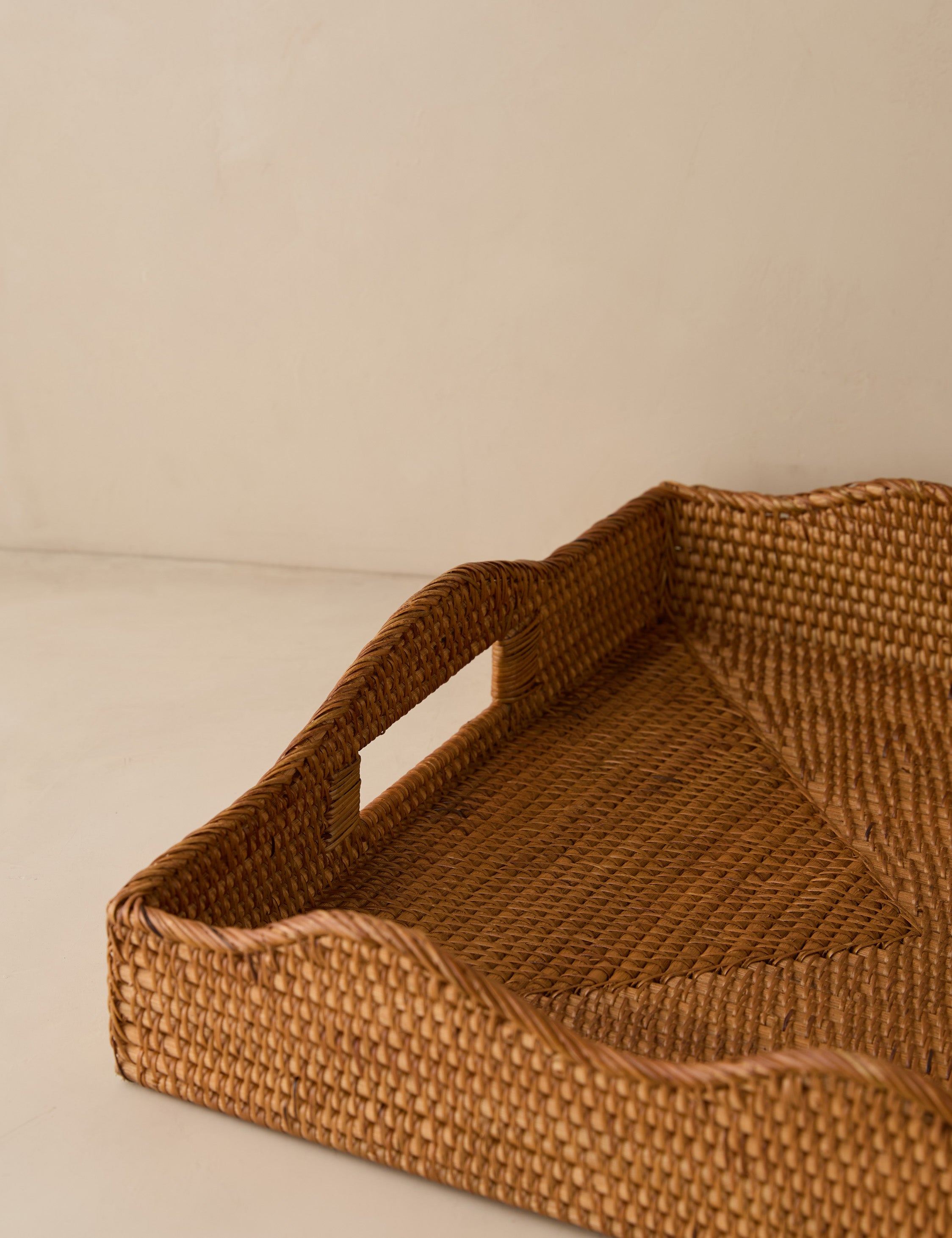 Organic Rattan Tray - Natural - Image 11