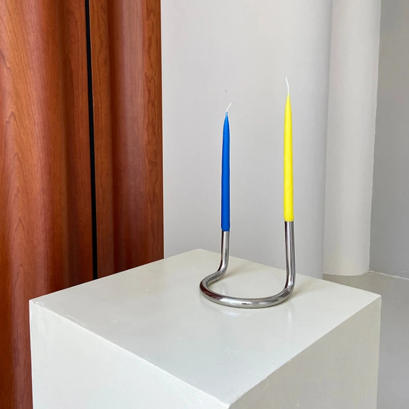 Morphed U Double Candle Holder - Image 2