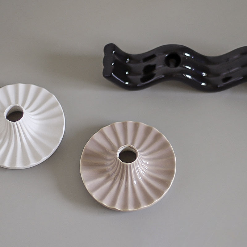 Oxford Ceramic Candle Holder - Image 3